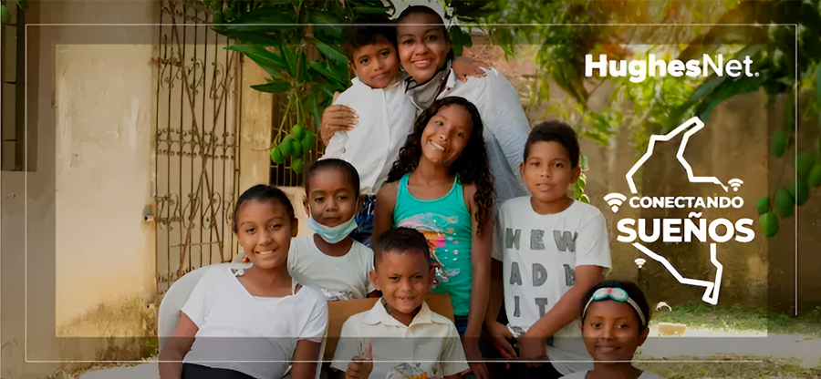 Con el Internet satelital de Hughesnet conectamos un sueño de acceso a la educación virtual